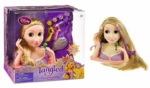 Disney (ディズニー)Store Tangled Princess Rapunzel Styling Head ドール 人形 フィギュア