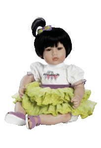【アドラ】ライムのねじれ/Adora赤ちゃん人形/ベビードール/抱き人形