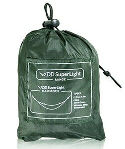 スコットランド発 DD SuperLight Hammock スーパーライト ハンモック 超軽量 コンパクト (Olive green)