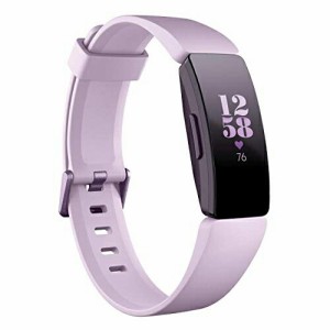 Fitbit Inspire HR スマートウォッチ 活動量計 フィットネストラッカー 心拍計 (ライラック)