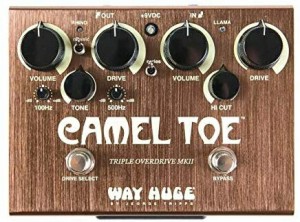 Way Huge エフェクター WHE-209 CAMEL TOE TRIPLE OVERDRIVE MK2 オーバードライブ