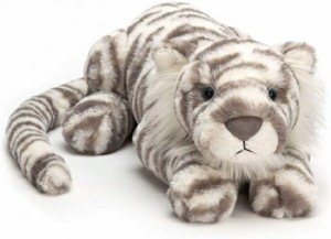 Jellycat ジェリーキャット Sacha Snow Tiger SACRB1 ホワイトタイガー ぬいぐるみ ReallyBig 74cm