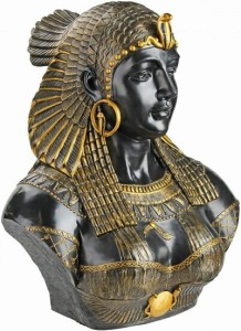 古代エジプト クレオパトラ女王 胸像 新古典派 インテリア彫刻 置物オブジェ 彫像/Queen Cleopatra Neocl