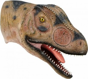 Design Toscano ジャイアントアロサウルス恐竜壁トロフィー彫刻 口開き