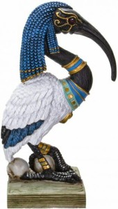 Pacific Giftware 古代エジプト神トス フラミンゴポーズ 樹脂フィギュア