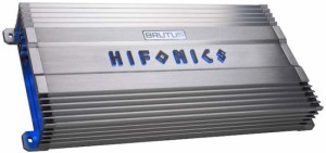 Hifonics BG-1000.4 Brutus Gamma BG シリーズ 1,000-Watt Max 4チャンネル Super A/B-Class Amp