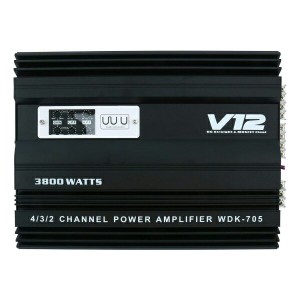 4 チャンネル High Power アンプ - Slim ステレオ 4 チャンネル カーオーディオ ステレオ アンプ Amp 4Ohm