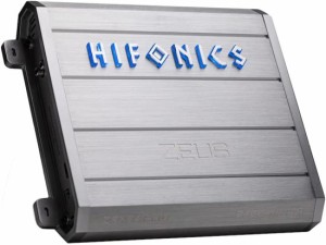 Hifonics ZRX2416.1D Zeus Mono Class-D サブウーファー アンプ, 2400-Watt