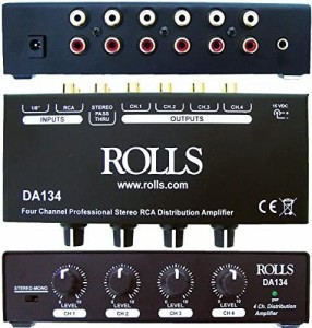 Rolls DA134 4チャンネル Distribution アンプ