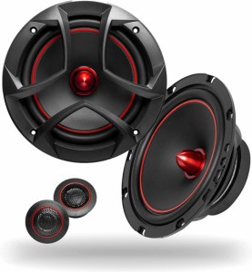 Sound Storm Laboratories CG65C 6.5 Inch コンポーネント カースピーカー - 350W Per ペア, 2 Way, Sold in ペア