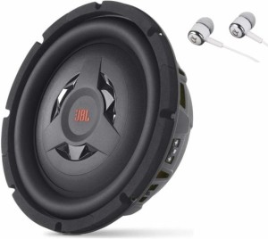 JBL Club WS1000 10" Shallow Mount サブウーファー w/SSI ( Selectable Smart Impedance ) Switch from 2 to 4 ohm Bundled with Alphas