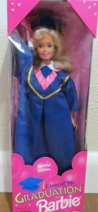 Barbie 1996年の卒業バービー人形特別版のクラス