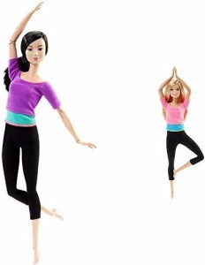 Barbie バービーはバービー人形、ピンクトップを動かし、バービー人形、パープルトップを動かすために作られました