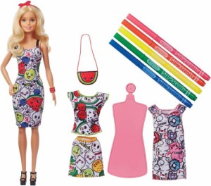 Barbie バービークレヨラカラーインファッションドール＆ファッション