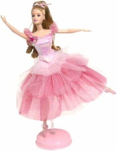 Barbie 2000フラワーバレリーナバービー人形はマテルのくるみ割り人形から