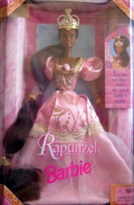 Barbie ラプンツェルアフリカ系アメリカ人としてのバービー1997年