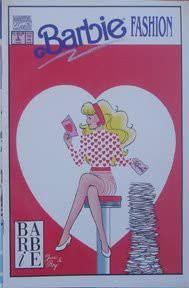 Barbie マーベル1991-1996＃3のバービーファッション漫画本