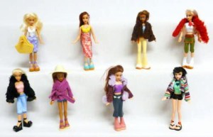 Barbie マクドナルド - バービー「私のシーン」完全なハッピーミールセット-2004