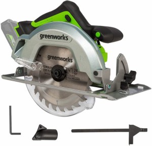 Greenworks 24V Brushless 7.25" Circular Saw, Battery and Charger Sold Separately