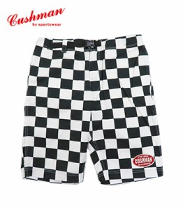 CUSHMAN クッシュマン コットンツイル|チェッカー柄|イージーショートパンツ『CHECKER FLAG SHORT PANTS』【アメカジ・ワーク】22260