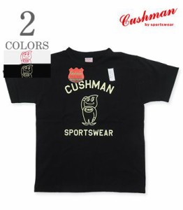 CUSHMAN クッシュマン 半袖|16番単糸|プリントTシャツ『CUSHMAN BOY SST』【アメカジ・カレッジ】26673