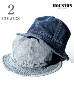 HOUSTON ヒューストン 12oz.デニム|アーミーハット|メトロハット『DENIM ARMY HAT』【アメカジ・ミリタリー】6677