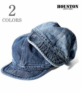 HOUSTON ヒューストン 12oz.デニム|アーミーキャップ|ワークキャップ『DENIM ARMY CAP』【アメカジ・ミリタリー】6680