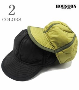 HOUSTON ヒューストン ひょうたん型キルト|ナイロンリップ|アーミーキャップ『LINER CUSTOM 6PANEL CAP』【アメカジ・ミリタリー】6835