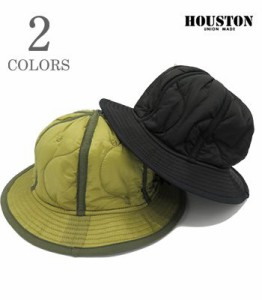 HOUSTON ヒューストン ひょうたん型キルト|ナイロンリップ|アーミーハット『LINER CUSTOM 6PANEL HAT』【アメカジ・ミリタリー】6836