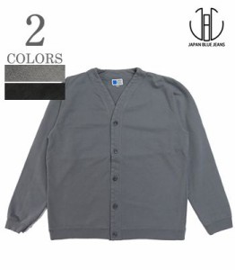 JAPAN BLUE ジャパンブルー 長袖|18ゲージ|ハードインレイ|カーディガン『18G Hard Inlay Cardigan』【アメカジ・ワーク】JBSW10003A