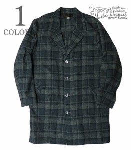 ORGUEIL オルゲイユ コットンツイード|マキニョンコート『Tweed Check Maquignon Coat』【アメカジ・ワーク】OR-4282A