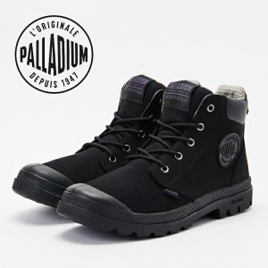 【パラディウム】PALLADIUM PAMPA LITE+ CUFF WP L 【パンパ ライト+ カフ WP L】 76464-008 BLACK(ブラック)レディース メンズ スニー