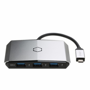 USB 3.1 Type-C → USB 3.0ハブ + SD・microSDカードリーダー