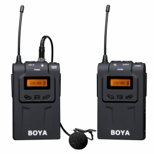 BOYA BY-WM6 UHF ワイヤレス マイクロフォンシステム