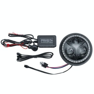 クリアキン Kuryakyn オービットプリズム 5-3/4 LEDヘッドライト ソフテイル、ダイナ、スポーツスター 027240-NF WO店