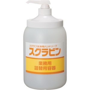 サラヤ(株) サラヤ スクラビン専用 詰替ポンプ付ボトル1.2kg 23110 WO店