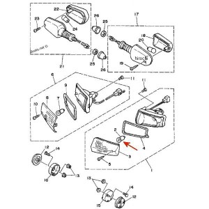 ヤマハ純正 バルブ ウインカー WO店