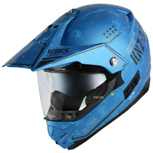 ウインズ WINS オフロードヘルメット X-ROAD COMBAT Ｄ10 サマルカンドブルー Mサイズ WO店