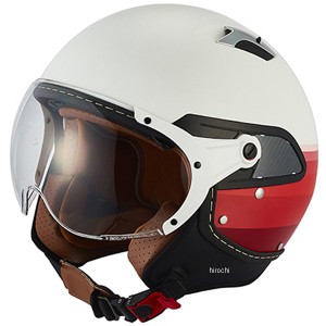 ジーロット ZEALOT ジェットヘルメット ジルライド2 インナーシールドジェット マットホワイト/ピンク Mサイズ WO店