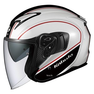 オージーケーカブト OGK KABUTO ジェットヘルメット EXCEED DELIE ホワイトブラック Sサイズ 4966094577070 WO店