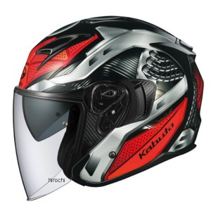 オージーケーカブト OGK KABUTO ジェットヘルメット EXCEED SPARK ブラックレッド Mサイズ(57cm-58cm) 4966094603137 WO店