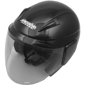 マルシン工業 Marushin セミジェットヘルメット M-520 ブラックメタリック フリーサイズ(57-60cm未満) WO店