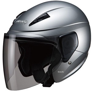 マルシン工業 Marushin セミジェットヘルメット M-520 シルバー フリーサイズ(57-60cm未満) WO店