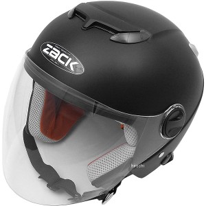 TNK工業 ジェットヘルメット ZACK ZJ-2 ハーフマットブラック フリーサイズ(58-59cm) WO店