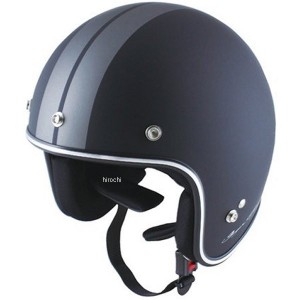 TNK工業 ジェットヘルメット JS-65GXαマットブラック ビッグサイズ(60-62cm) WO店