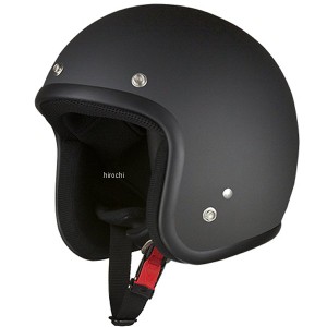 NBS バイクパーツセンター スモールジェットヘルメット マットブラック フリーサイズ(57-60cm未満) WO店