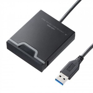 エスコ ESCO USB3.0 カードリーダー（SDカード用／ゴム製カバー付） EA764A-181A WO店