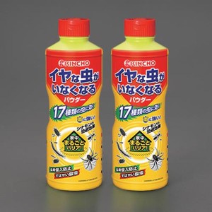 エスコ ESCO 550g イヤな虫がいなくなるパウダー (2本入) EA941E-22A WO店