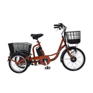 エスコ ESCO 20インチ 電動三輪自転車 EA986YB-23 WO店