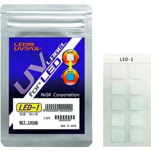 LED1  日油技研工業(株) 日油技研 LED対応 UVラベル LED-1 WO店